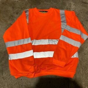 Orange HI VIS Crew Neck XL NEW